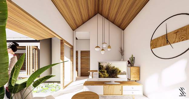 Ý tưởng thiết kế nhà đẹp 1 tầng hình chữ U đơn giản mà lôi cuốn-12