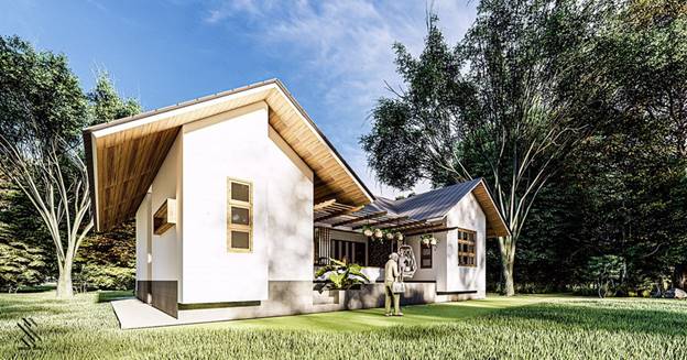 Ý tưởng thiết kế nhà đẹp 1 tầng hình chữ U đơn giản mà lôi cuốn-14