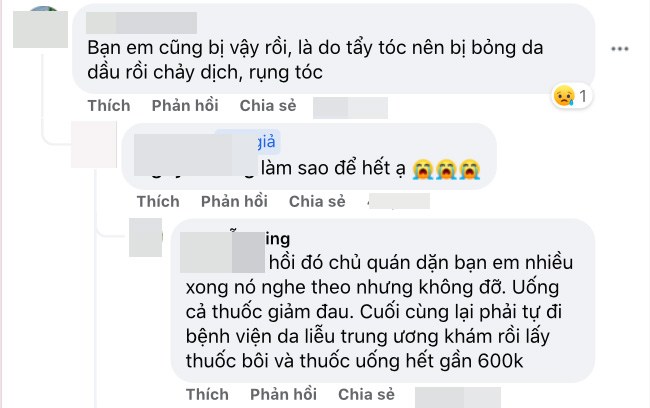 Tẩy tóc chơi Tết, ngồi 11 tiếng nhận về cái kết cháy da đầu, chảy dịch mủ-10