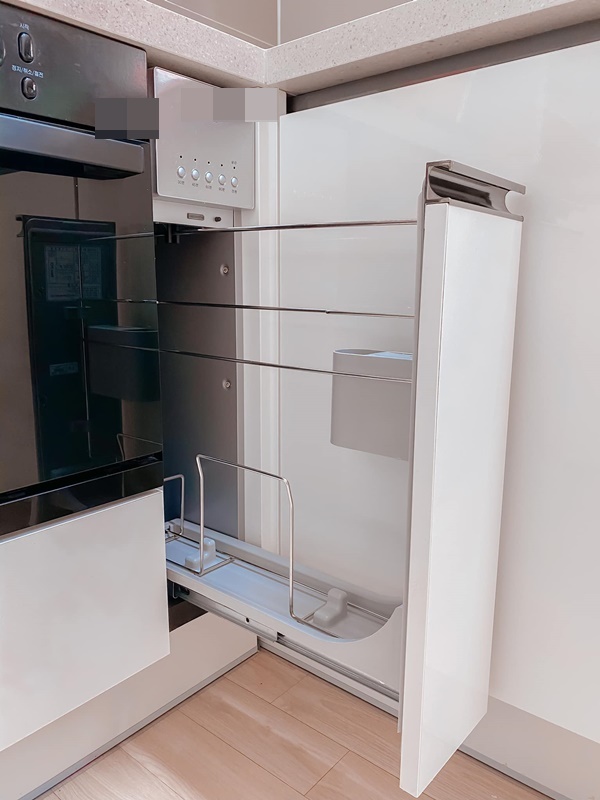 Phòng bếp màu hồng cực đẹp của gia đình ở Tây Ninh, mỏi mắt cũng không tìm được 1 điểm nào bị sến-9