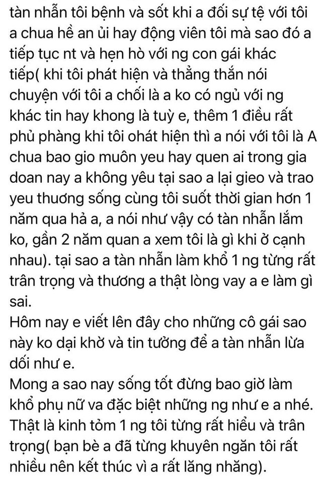 Nóng: Diễn viên Thanh Bình chồng cũ Ngọc Lan bị tố lăng nhăng, quan hệ qua đường với nhiều người khi đang sống chung với bạn gái-4