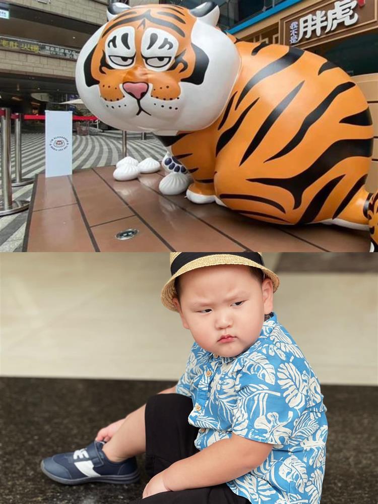 Cười mệt trước màn hoá thân của con trai Trà My Idol thành tượng bé Hổ, fan chắc nịch giống nhau như 2 giọt nước-3