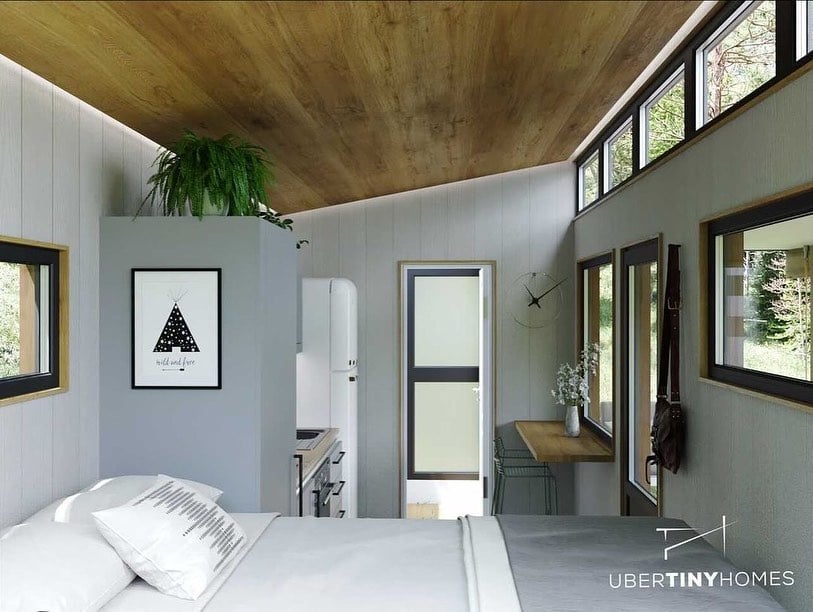 Nhà mini 1 phòng ngủ và 1 phòng vệ sinh, nhỏ nhưng vẫn đầy đủ tiện ích lại thoải mái trong sinh hoạt-10