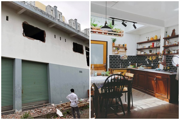 Nhà tập thể 43m² lột xác” thành không gian xinh xắn sau 3 tháng tự tay cải tạo của cặp đôi mới cưới-23