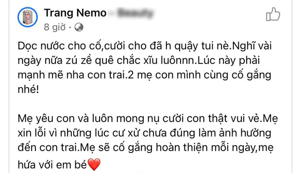 Trang Nemo gửi lời xin lỗi đến một người đặc biệt, thừa nhận cư xử chưa đúng mực-1