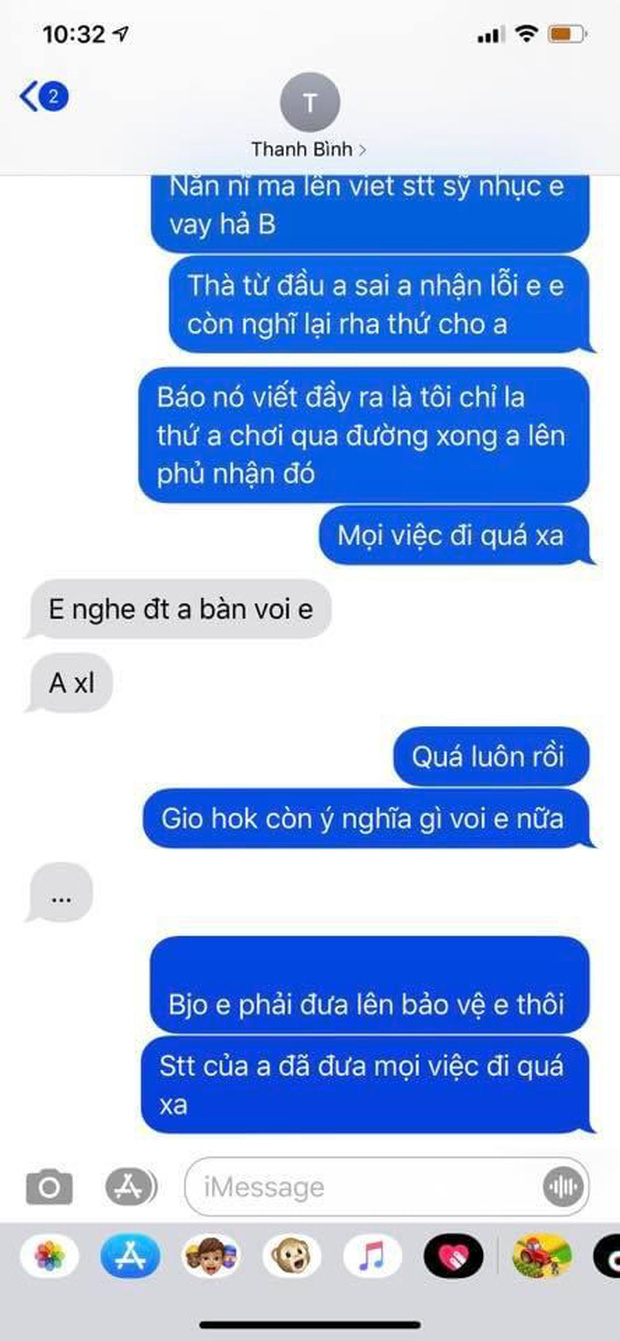 Thanh Bình lên tiếng phủ nhận mối quan hệ, cô gái phẫn nộ tung loạt tin nhắn chứng minh-5