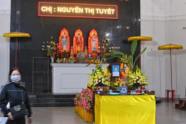 Tang lễ người mẫu Nguyễn Thị Tuyết-1
