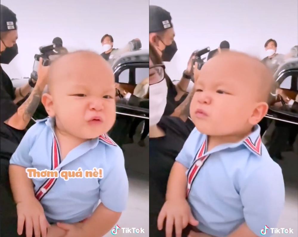 Độ hài hước của hai nhóc tỳ nhà Hà Hồ - Đàm Thu Trang: Leon không cần làm gì cũng gây cười, Suchin cứ thấy máy ảnh là lầy lội-7