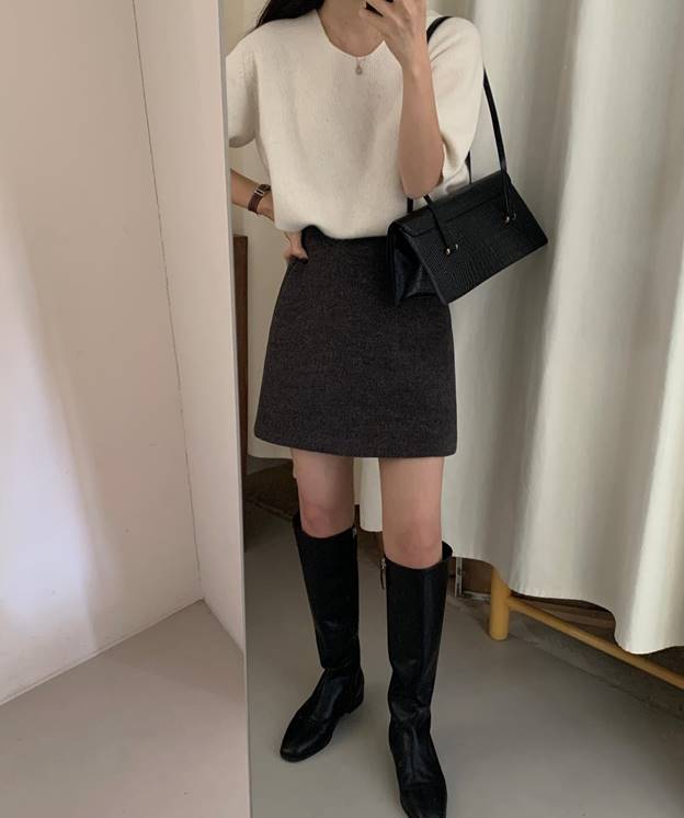 3 kiểu chân váy cho nàng nấm lùn: Diện Tết cực chuẩn, chân được kéo dài miên man-4