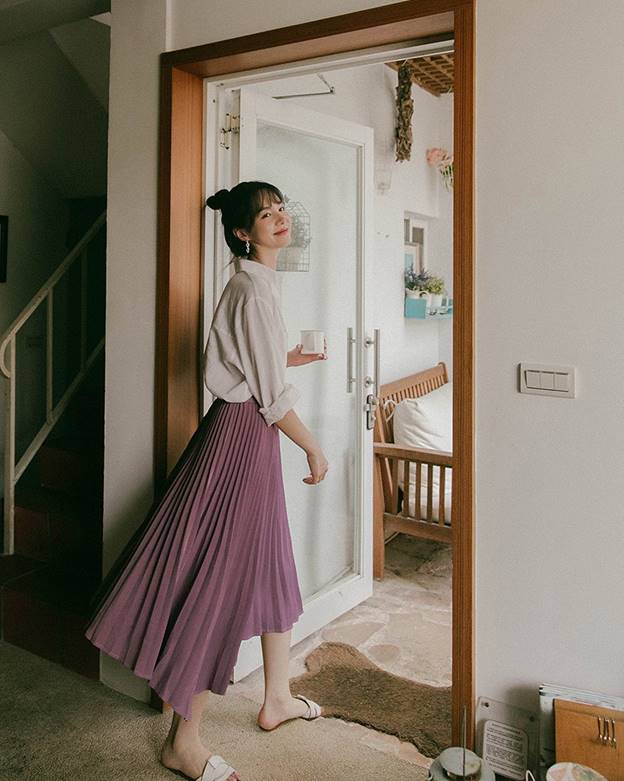 3 kiểu chân váy cho nàng nấm lùn: Diện Tết cực chuẩn, chân được kéo dài miên man-7