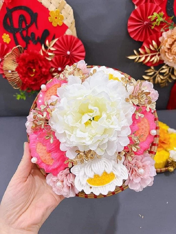 Oản ngọc dâng lễ mẫu mã đa dạng, giá tiền cũng nhiều mức phù hợp với kinh tế của nhiều gia đình khác nhau-3