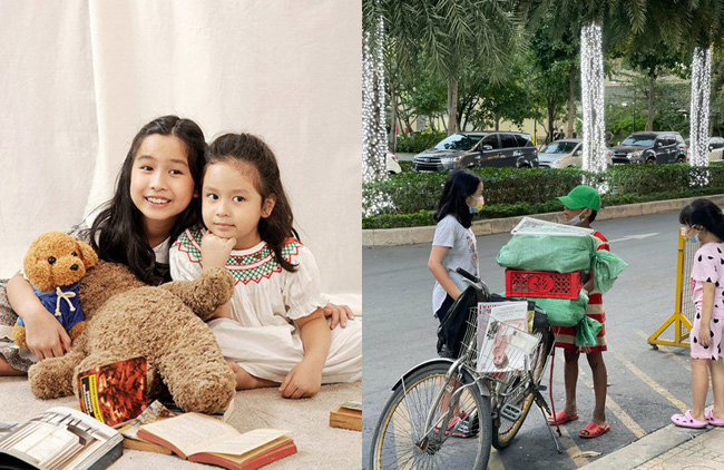 Con gái Hồ Hoài Anh xin mẹ 100 nghìn, tưởng để mua quà vặt, ai ngờ cô bé có hành động nhận vạn lời khen: Tử tế quá con ơi!-2