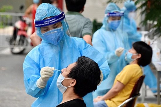 Ngày 24/1, Hà Nội thêm 2.801 ca mắc Covid-19 tại 25/30 quận, huyện, thị xã