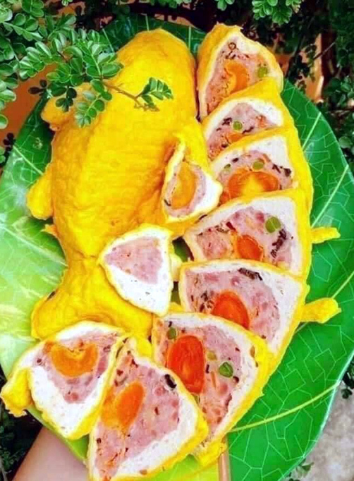 Dâng cỗ ông Công ông Táo, chả hoa cá chép hút hàng-3
