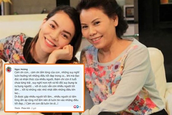 Khi được minh oan không ăn chặn từ thiện, mẹ ruột Hà Hồ phản ứng thế nào?