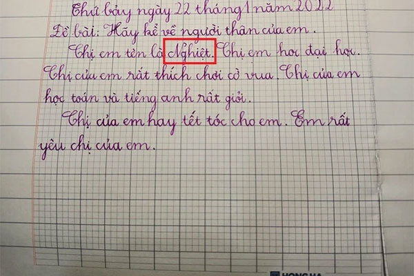 Bài văn tả ông nội đáng nể nhất nhà nhưng câu cuối thì... gây tổn thương rồi!-2