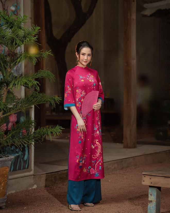 Primmy Trương khoe hình diện áo dài đón Tết sớm, đỉnh nhất vẫn là khoản thần thái chuẩn dâu hào môn-3