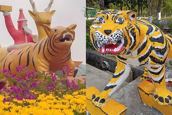 Linh vật Hổ Nhâm Dần cho Tết Nguyên đán lộ diện khiến dư luận không ngừng bất ngờ