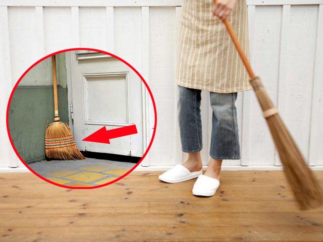 5 vị trí không nên đặt chổi quét nhà, ngày Tết càng cấm kỵ kẻo rước phải vận xui, tài lộc bay biến-1