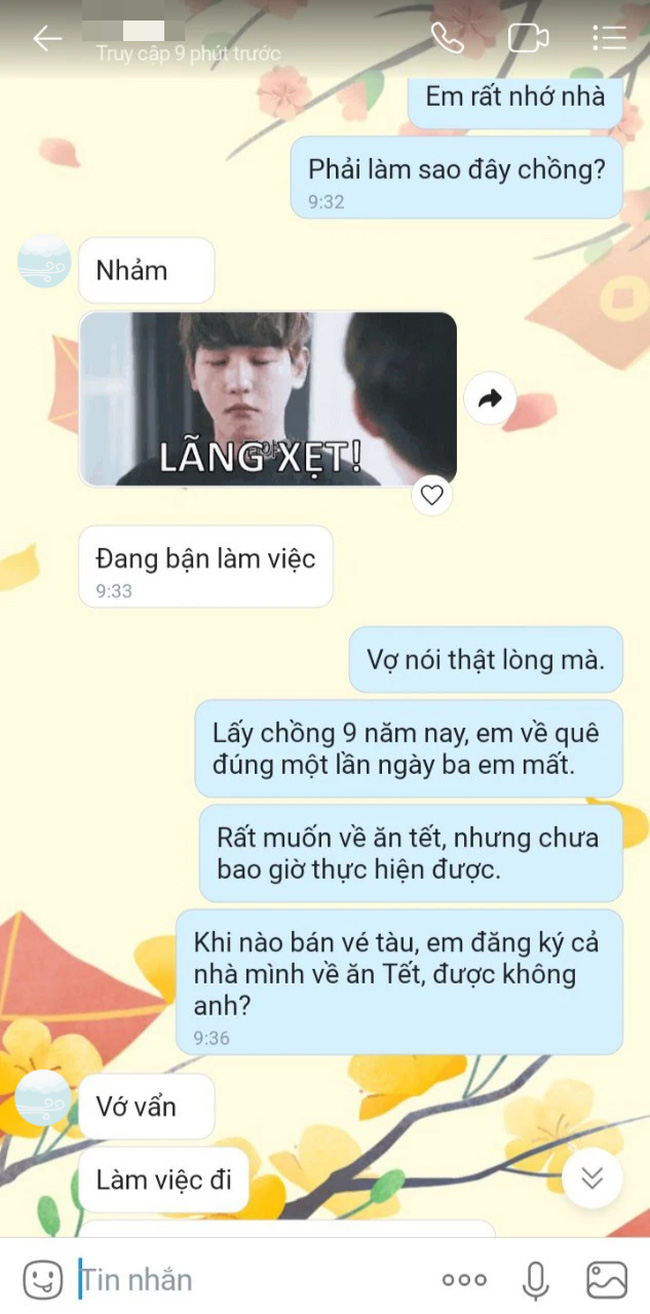 Gần 10 năm nay, chồng không cho tôi về quê ngoại ăn Tết, thế mà chỉ với đoạn ghi âm ngắn ngủi của mẹ vợ mà chồng tôi đổi ý-1