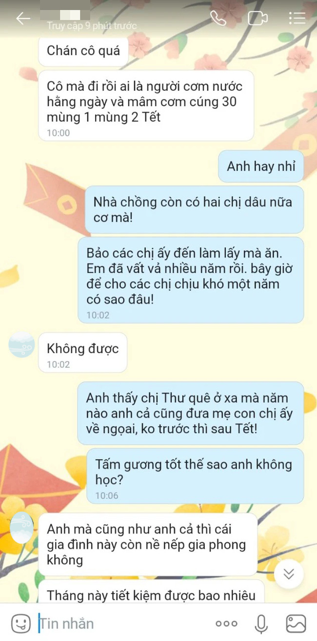 Gần 10 năm nay, chồng không cho tôi về quê ngoại ăn Tết, thế mà chỉ với đoạn ghi âm ngắn ngủi của mẹ vợ mà chồng tôi đổi ý-5