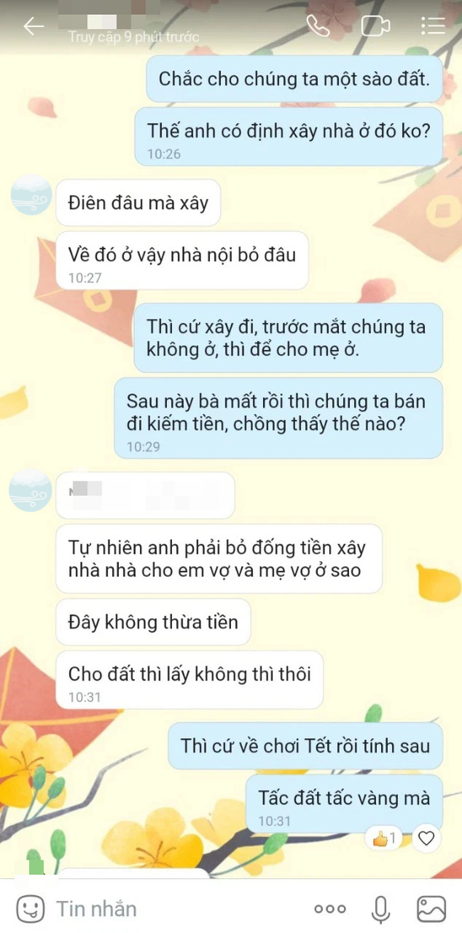 Gần 10 năm nay, chồng không cho tôi về quê ngoại ăn Tết, thế mà chỉ với đoạn ghi âm ngắn ngủi của mẹ vợ mà chồng tôi đổi ý-8