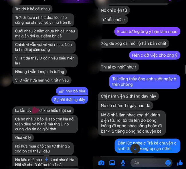 Vụ chồng nổi tiếng cặp bồ khi vợ bệnh nặng được 2 bà mẹ đánh ghen hộ: 1 loạt đoạn tin nhắn kinh khủng ai đọc cũng phẫn uất-2