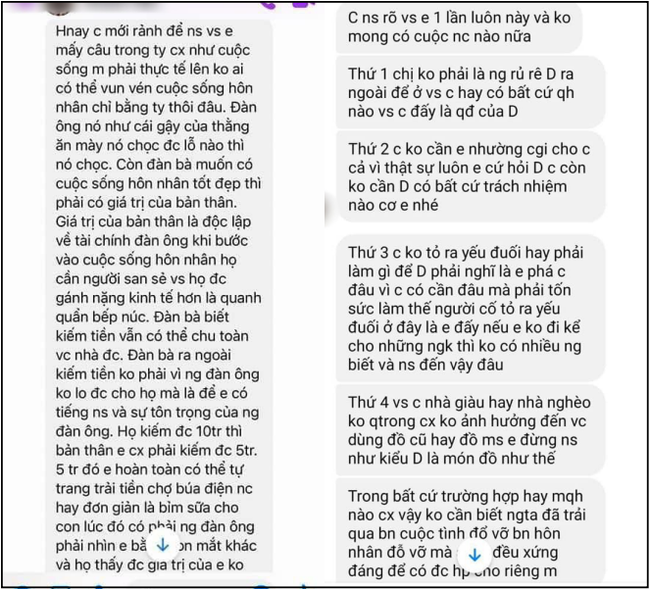 Vụ chồng nổi tiếng cặp bồ khi vợ bệnh nặng được 2 bà mẹ đánh ghen hộ: 1 loạt đoạn tin nhắn kinh khủng ai đọc cũng phẫn uất-3