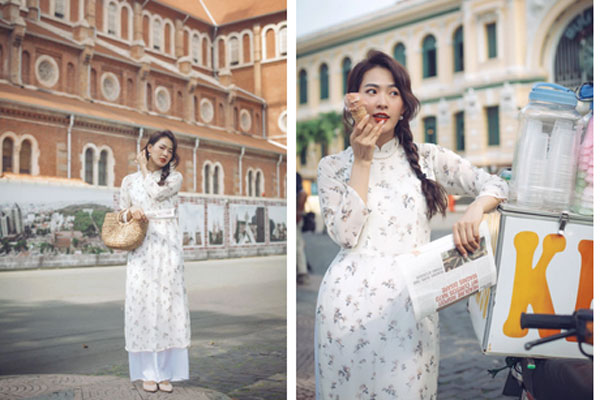 Nữ phụ xinh át cả Nhã Phương trong Cây Táo Nở Hoa: Gợi ý kiểu tóc cực hợp khi diện áo dài-7