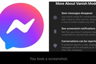 Nóng: Mark Zuckerberg tuyên bố Messenger đã được cập nhật tính năng thông báo khi chụp ảnh màn hình cuộc trò chuyện