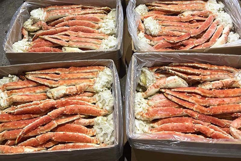 Món lạ chợ Tết nhà giàu: Hơn 3 triệu đồng 1 bộ chân cua-2