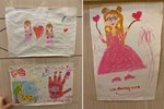 Vụ bé gái 8 tuổi ở TP.HCM: Lặng người những bức tranh cùng dòng chữ 'Mẹ yêu của con, con yêu mẹ rất nhiều'