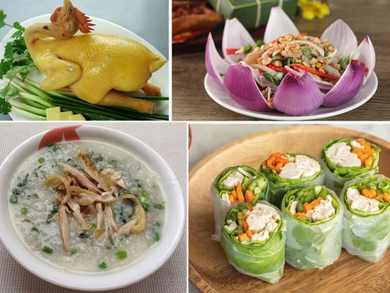 Tuyệt chiêu giải quyết thịt gà thừa ngày Tết thành những món 