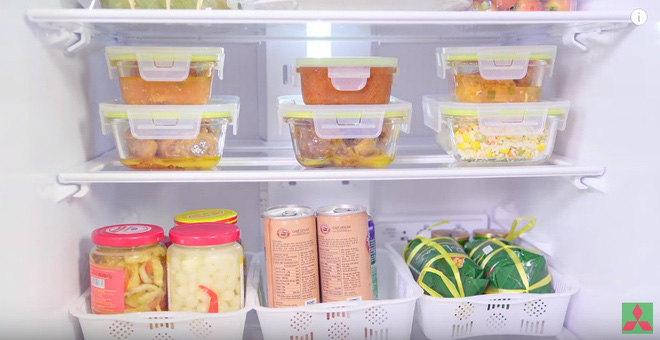 2 cách cực hay để bạn có thể sắp xếp đồ trong tủ lạnh hợp lý trong những ngày Tết-5