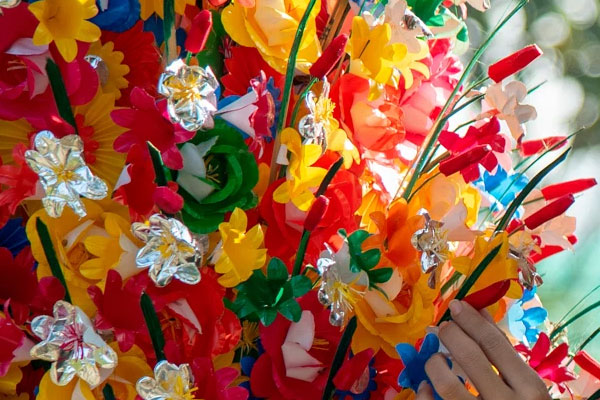 Hà Nội: Tiểu thương giảm nửa giá những gốc đào khủng ngày cận Tết, khách vẫn ngó lơ-14