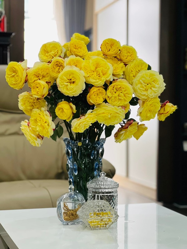 Bà xã kém 15 tuổi của NS Công Lý quả là đảm đang, Tết nào cũng tự tay trang hoàng nhà cửa rực rỡ, đủ đầy-5