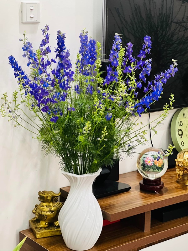 Bà xã kém 15 tuổi của NS Công Lý quả là đảm đang, Tết nào cũng tự tay trang hoàng nhà cửa rực rỡ, đủ đầy-9