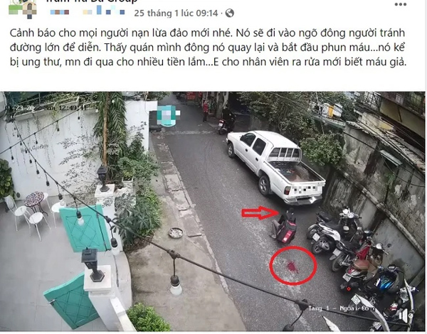 Nam thanh niên đi loạng choạng rồi nôn cả vũng máu, giả ung thư để lừa xin tiền ngày giáp Tết-1