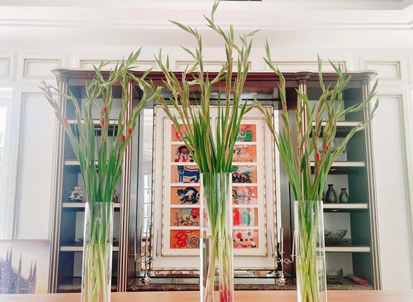 Lệ Quyên và Vũ Khắc Tiệp hé lộ thêm không gian sống thượng lưu sang chảnh và Tết ấm cúng trong biệt thự triệu đô-24