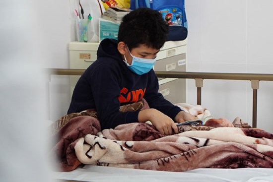 Trẻ em mắc Covid-19 nhập viện tại miền Bắc đang có xu hướng tăng
