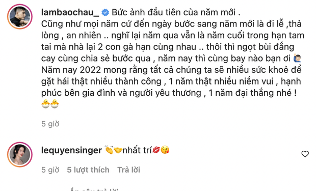 Tình trẻ kém 12 tuổi nhắn nhủ Lệ Quyên ngày đầu năm: Thôi thì ngọt bùi đắng cay...-3
