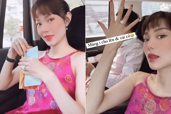 Minh Hằng xác nhận có mối quan hệ trên tình bạn, dưới tình yêu với Quốc Trường, nhà trai phản ứng thế nào?-5