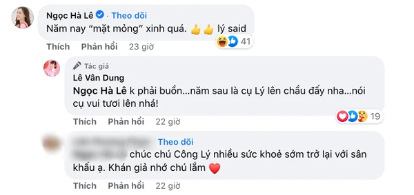 Vợ Công Lý vào Facebook Vân Dung nói về Táo Quân, Táo Xã Hội đáp lại 1 câu mà gọi thẳng tên Công Lý-3