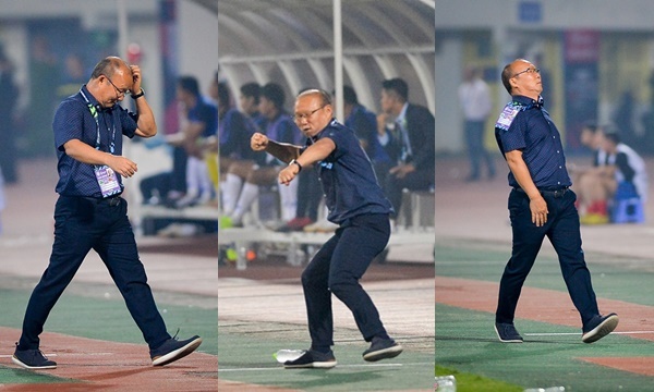 Cú đấm sấm sét ăn mừng của HLV Park khiến netizen ngây ngất: Lâu lắm mới được ăn mừng-5