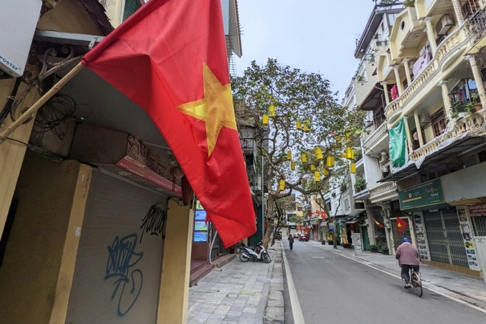 Hà Nội rực rỡ cờ hoa mừng Đảng, mừng Xuân mới Nhâm Dần 2022-10