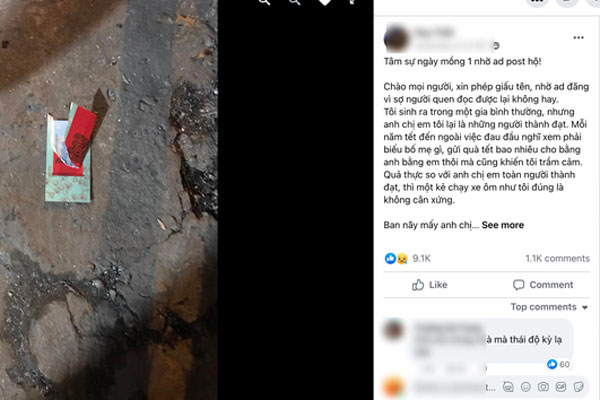 Cãi nhau ỏm tỏi vì chuyện lì xì ngày Tết: Ba mẹ tui cho con người ta 100 - 200k, tui lại nhận vài chục nghìn nghĩ có tức không?-3