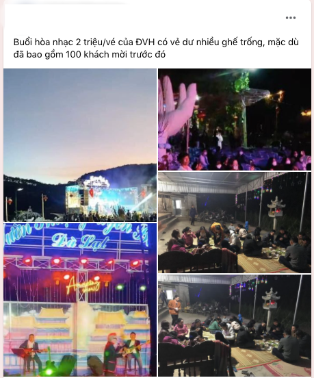 Xôn xao hình ảnh show vé 2 triệu của Đàm Vĩnh Hưng ế khách, số lượng khán giả chỉ... vài hàng ghế-5