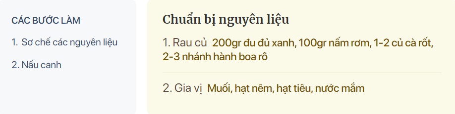 Món canh này nấu đơn giản mà vừa ngon, vừa giúp giải ngấy: Chị em muốn giảm cân sau Tết thì nên ăn thường xuyên!-1