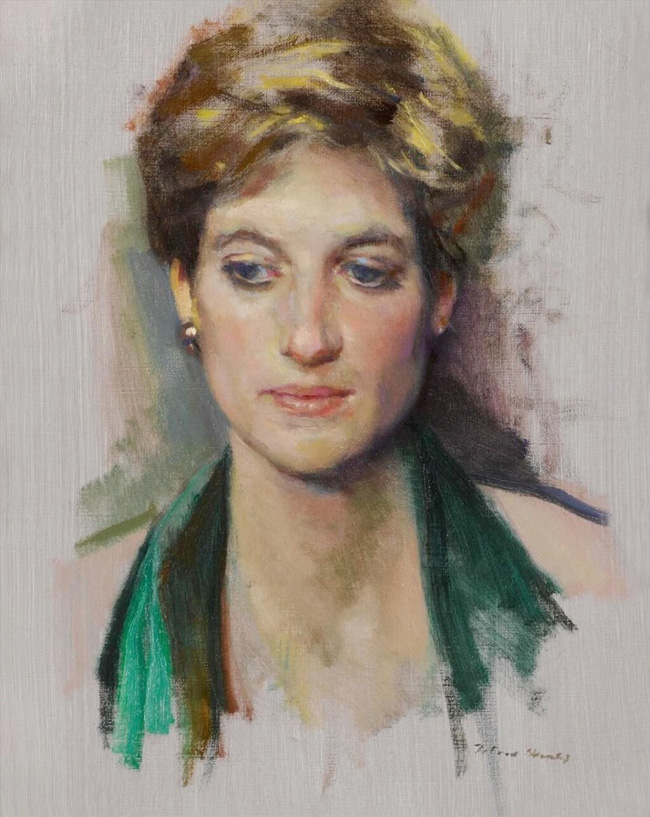 Bức chân dung quý hiếm lột tả nỗi đau tột cùng của Công nương Diana và sự thật nhói lòng phía sau cùng câu nói ám ảnh-1