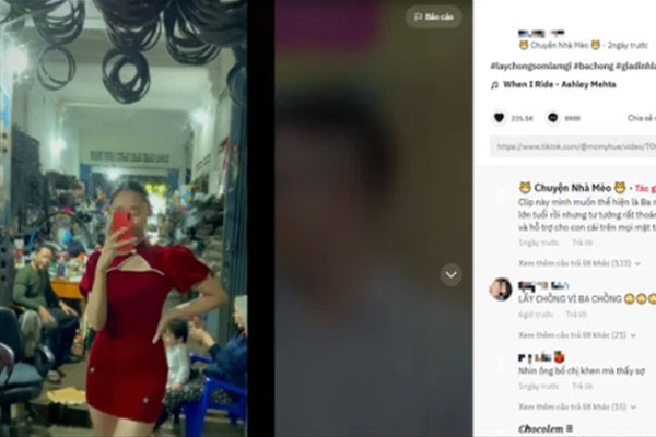 Clip lan truyền MXH với tốc độ chóng mặt: Con dâu mặc váy body hỏi ý kiến bố chồng và lời đáp gây tranh cãi-1